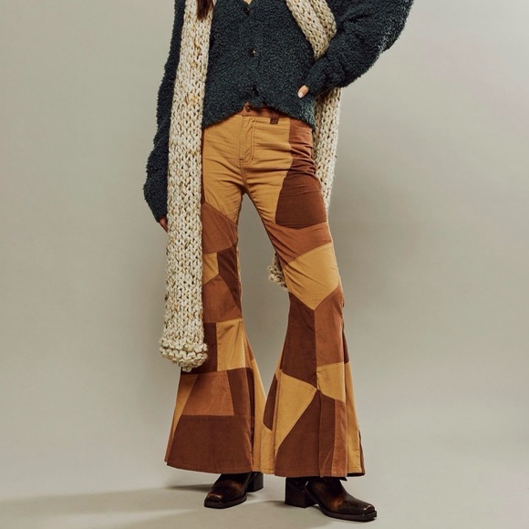 We The Free Pants - We The Free Pieced Cord Jeans